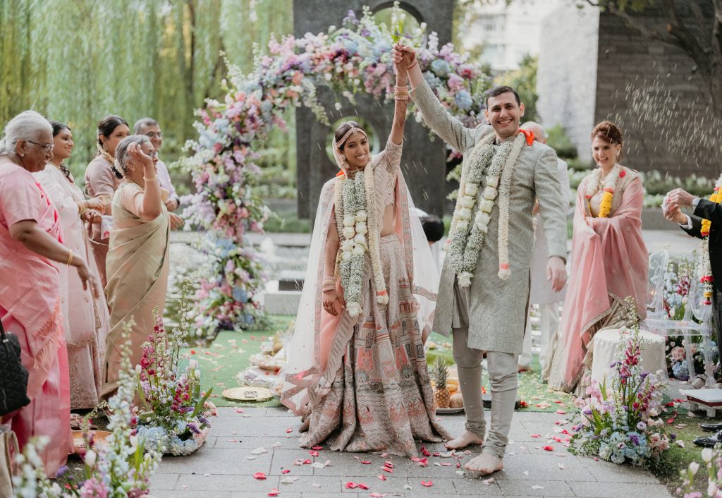 Pastel theme wedding